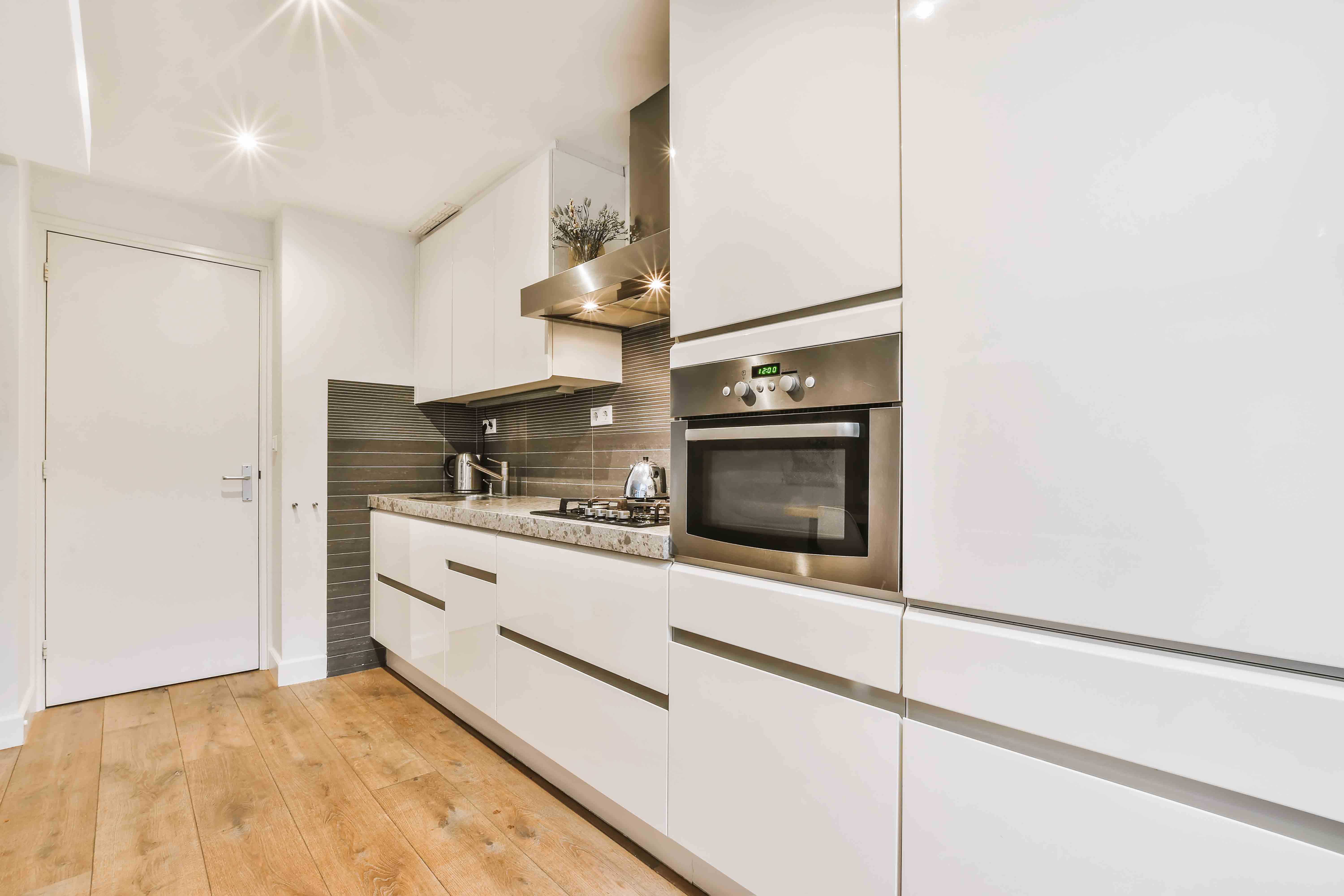 Entrada de estilo moderno